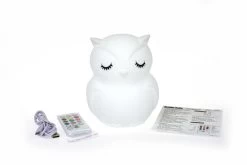 Kaper Kidz Bedtime Buddy Owl Silicone Night Light -KidKraft Store E01 JL318 6