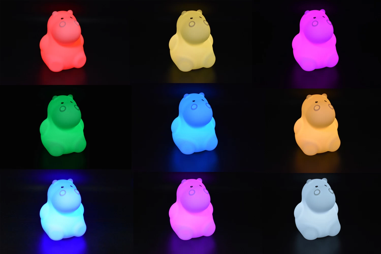 Kaper Kidz Bedtime Buddy Horace The Hippo Night Light 2 Kaper Kidz Bedtime Buddy Horace The Hippo Night Light - Image 2