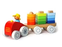 Farm Tractor W. Stacking Shape