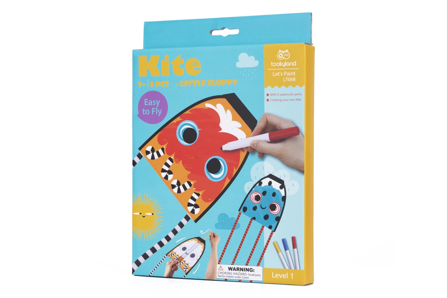 Tookyland Kite - Little Floppy Craft Kit 1 Tookyland Kite - Little Floppy Craft Kit