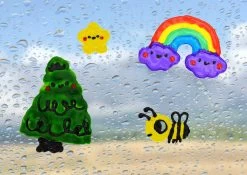 Tookyland Window Cling Art Kit Craft Kit -KidKraft Store E01 LT078 2