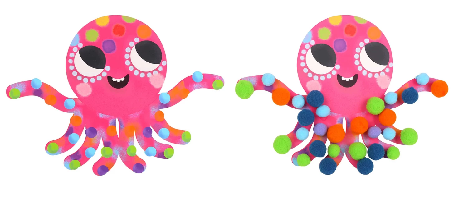 Tookyland Pom-Pom Character Kit Craft Kit 5 Tookyland Pom-Pom Character Kit Craft Kit - Image 5