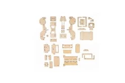 Tookyland Diy 3D Wooden Cars - Solar Truck Craft Kit -KidKraft Store E01 LT098 2