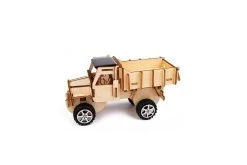 Tookyland Diy 3D Wooden Cars - Solar Truck Craft Kit -KidKraft Store E01 LT098 4