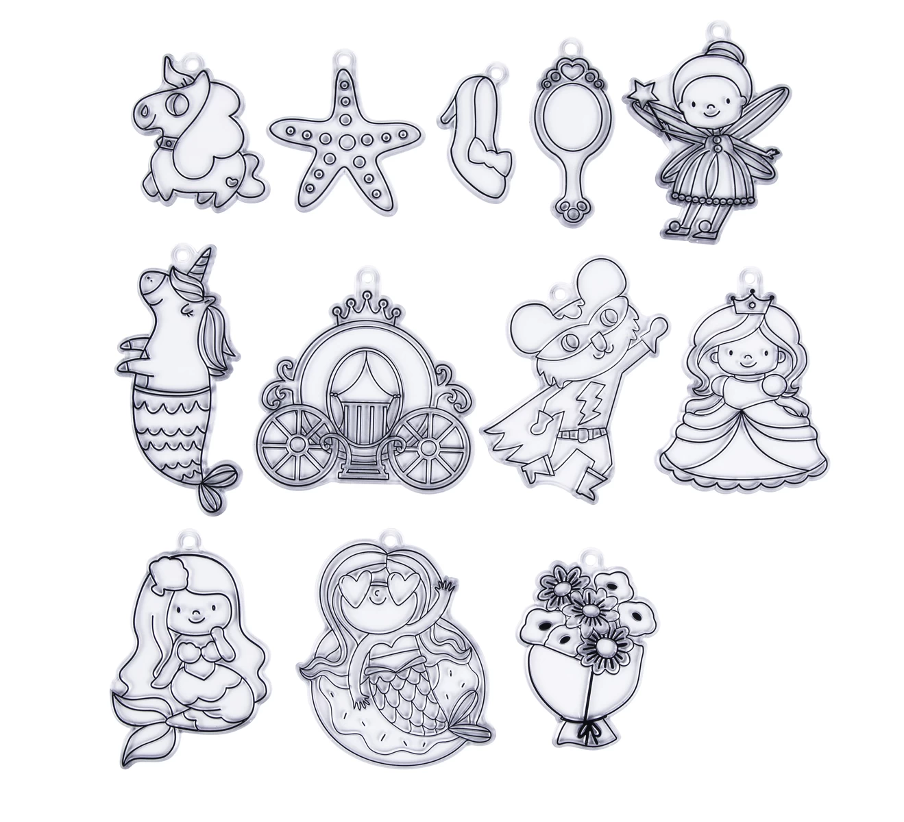 Tookyland Window Art Kit - Princess World Craft Kit 3 Tookyland Window Art Kit - Princess World Craft Kit - Image 3