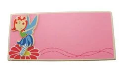 Pink Fairy Door Name Plaque