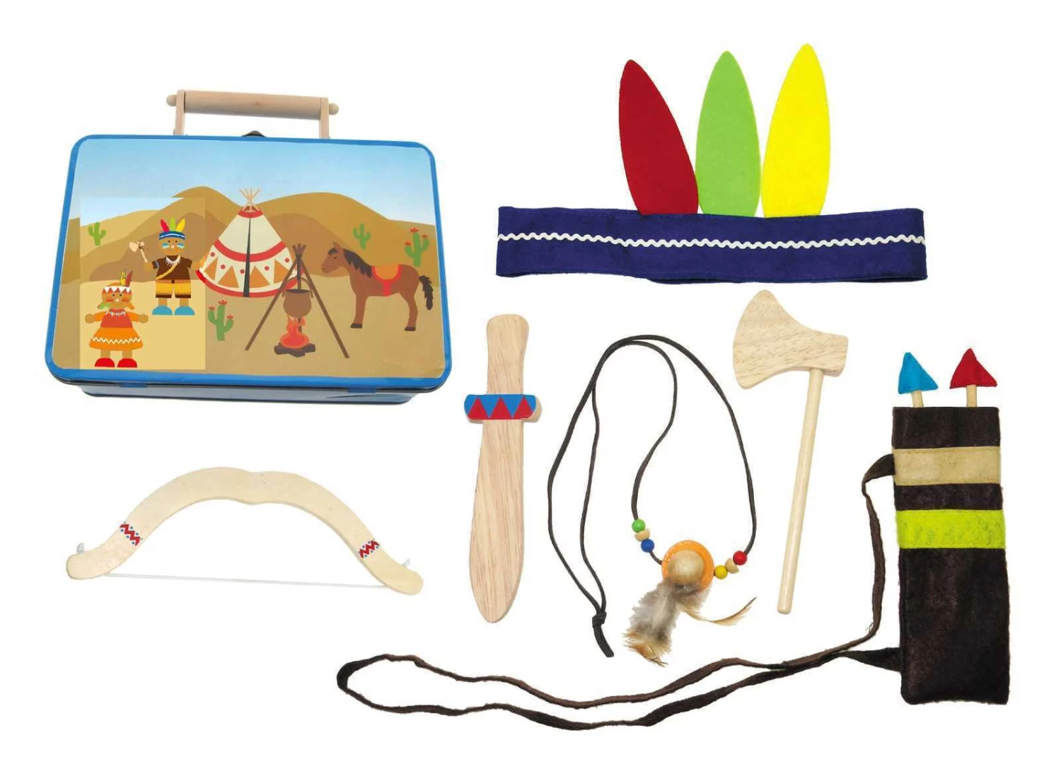 Kaper Kidz Indian Tin Case 1 Kaper Kidz Indian Tin Case