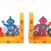 Wooden Robot Bookend
