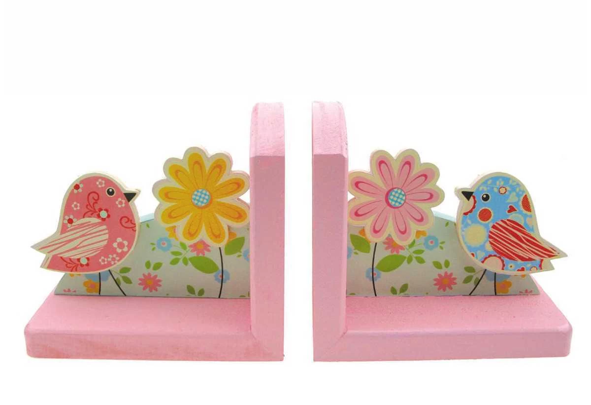 Wooden Bird Bookend 1 Wooden Bird Bookend