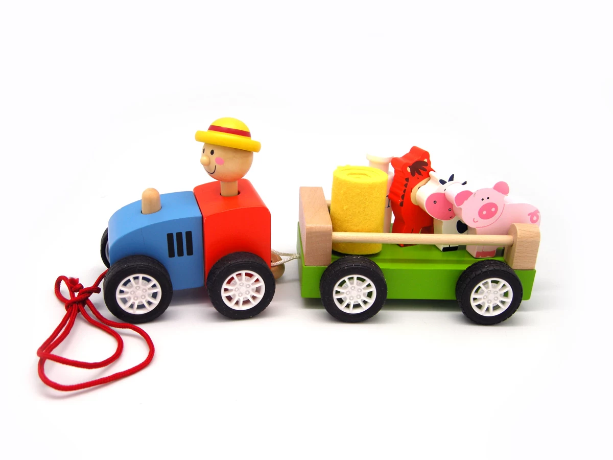 Farm Tractor With Animal 2 Farm Tractor With Animal - Image 2