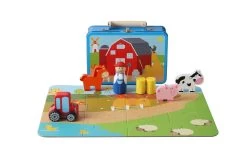 Kaper Kidz Farm Playset In Tin Case
