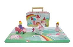 Unicorn Playset In Tin Case