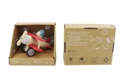 Kaper Kidz Retro Lge Biplane Red -KidKraft Store E01 NG23518 3