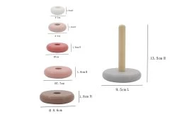 Kaper Kidz Calm & Breezy Stacking Tower Marina -KidKraft Store E01 NG23535B 2