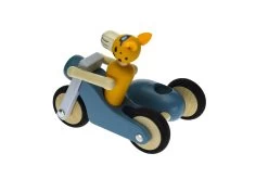 Kaper Kidz Retro Lge Motor Tricycle With Cute Leopard Driver Blue 9 Kaper Kidz Retro Lge Motor Tricycle With Cute Leopard Driver Blue -KidKraft Store E01 NG23543B 4