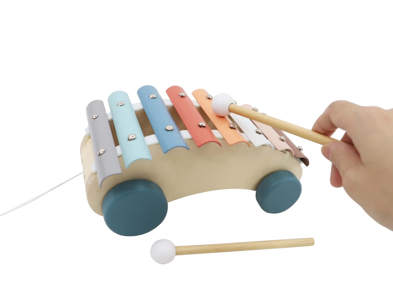 Calm & Breezy Calm & Breezy Pull A Long Xylophone Car 3 Calm & Breezy Calm & Breezy Pull A Long Xylophone Car - Image 3