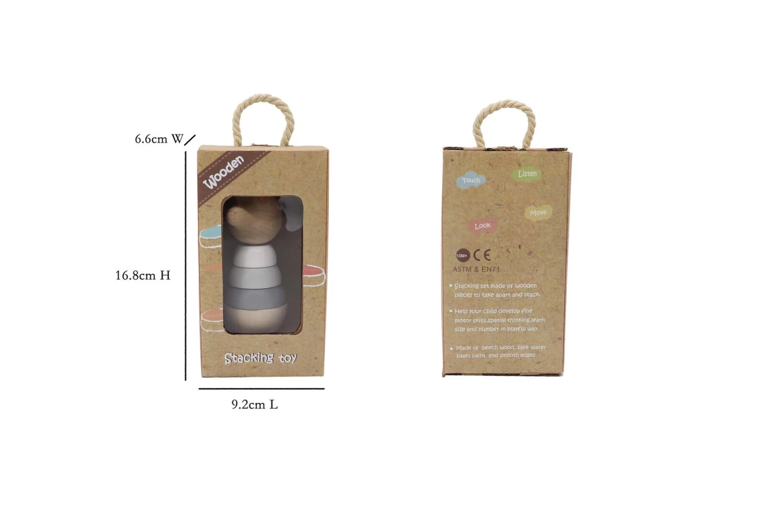 Calm & Breezy Calm & Breezy Stacking Elephant 2 Calm & Breezy Calm & Breezy Stacking Elephant - Image 2