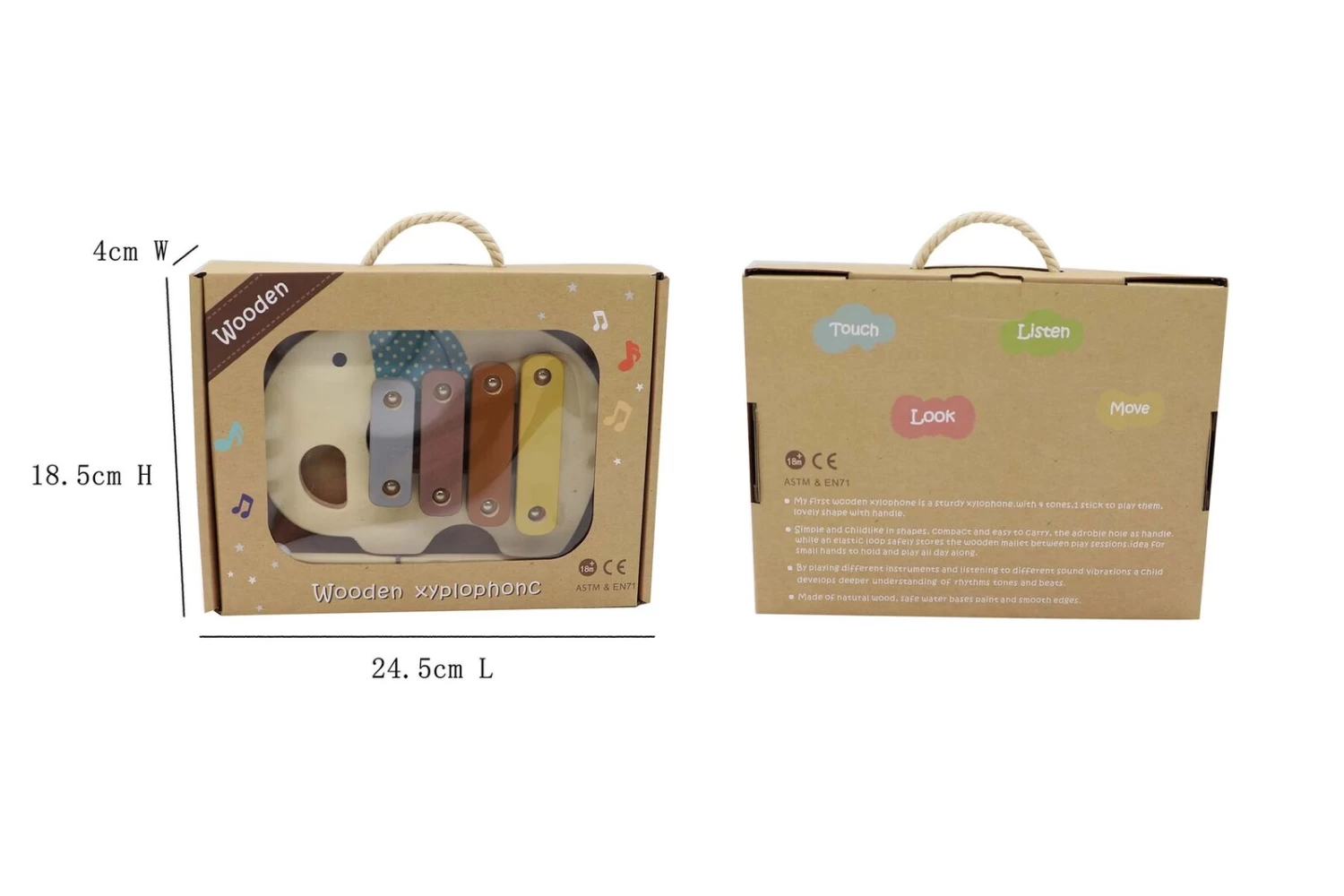 Calm & Breezy Calm & Breezy Baby Xylophone Car 2 Calm & Breezy Calm & Breezy Baby Xylophone Car - Image 2