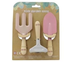 Kaper Kidz Calm & Breezy Kids Garden Tool 3Pcs Set Pink -KidKraft Store E01 NG23568A 2
