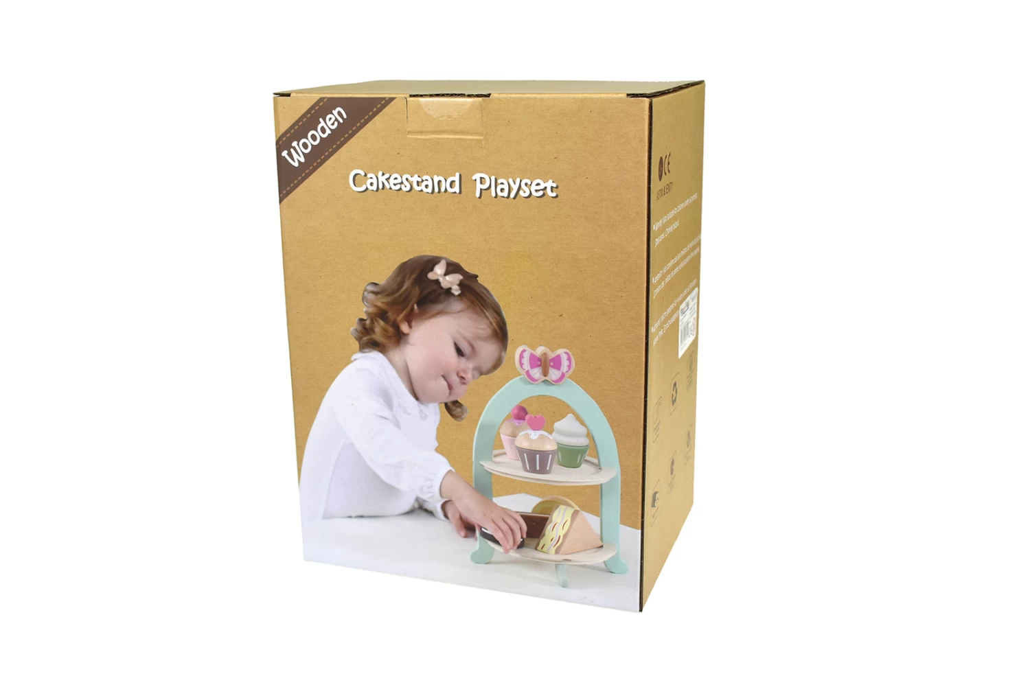 Kaper Kidz Wooden High Tea Stand Playset 3 Kaper Kidz Wooden High Tea Stand Playset - Image 3