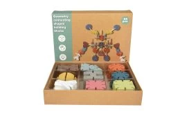 Kaper Kidz Calm & Breezy Geometry Connecting Shape Building Blocks