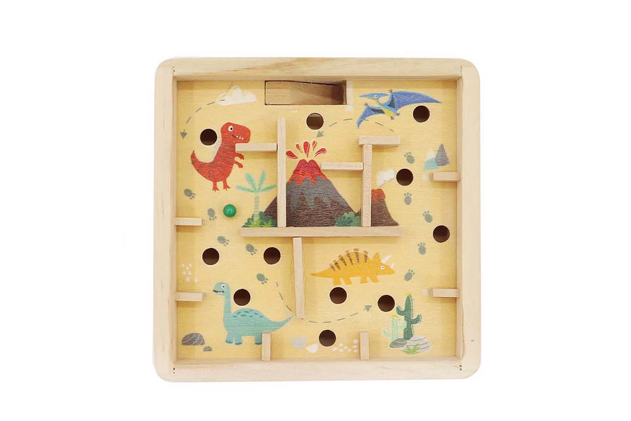Kaper Kidz Wooden Dinosaur Labyrinth 1 Kaper Kidz Wooden Dinosaur Labyrinth