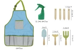 Kaper Kidz Calm & Breezy Kids Garden Tool Apron -KidKraft Store E01 NG23710 1