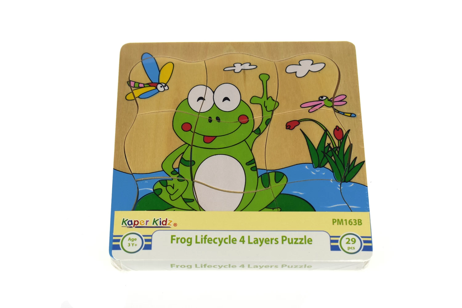 Kaper Kidz Frog Lifecycle 4 Layers Puzzle 3 Kaper Kidz Frog Lifecycle 4 Layers Puzzle - Image 3