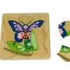 Kaper Kidz Butterfly Lifecycle 4 Layers Puzzle