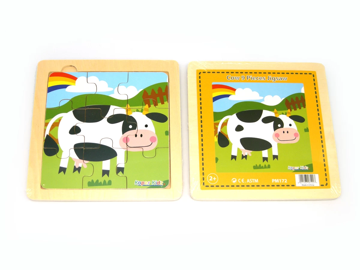 Cow 9Pcs Jigsaw 1 Cow 9Pcs Jigsaw