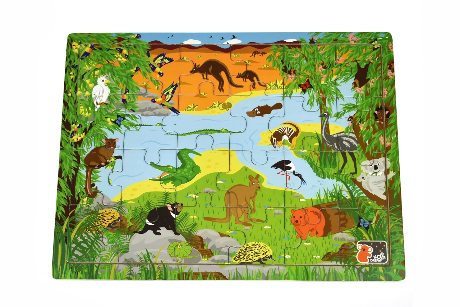 Koala Dream Australian Animal&Name Jigsaw 1 Koala Dream Australian Animal&Name Jigsaw