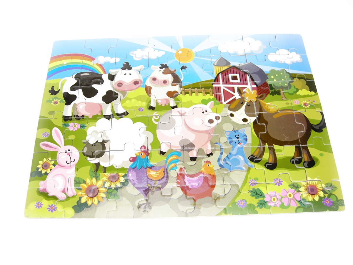 Farm 48Pcs Jigsaw Puzzle 36X26 1 Farm 48Pcs Jigsaw Puzzle 36X26