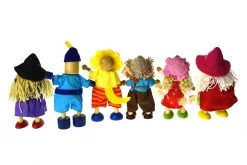 Kaper Kidz Wizard Of Oz Flexi Doll Set Of 6 -KidKraft Store E01 Q NG22126 2