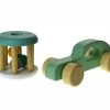 Calm & Breezy Calm & Breezy Wooden Car + Rattle