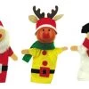 Kaper Kidz Christmas Finger Puppet Set Of 3