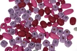Kaper Kidz Yum Yum Diy Alphabet Bead Pink Sugar Berry Craft Kit -KidKraft Store E01 R WT338A 3