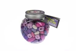 Kaper Kidz Yum Yum Diy Alphabet Bead Purple Plum Crazy Craft Kit