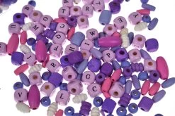 Kaper Kidz Yum Yum Diy Alphabet Bead Purple Plum Crazy Craft Kit -KidKraft Store E01 R WT338B 3