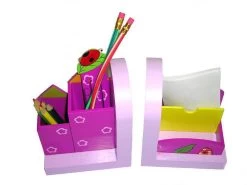 Kaper Kidz Purple Bookend & Stationary