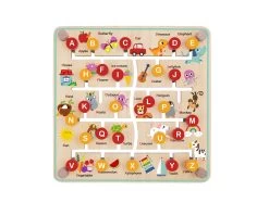 Tooky Toy Alphabet & Farm Matching Maze Board -KidKraft Store E01 TH428 2