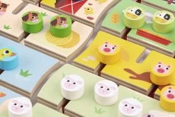 Tooky Toy Alphabet & Farm Matching Maze Board -KidKraft Store E01 TH428 4