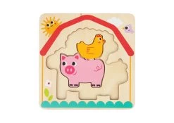 Tooky Toy Multi-Layered Farm Puzzle -KidKraft Store E01 TH623 2