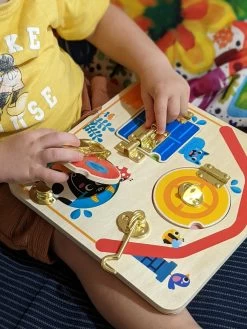 Tooky Toy Latches Activity Board 17 Tooky Toy Latches Activity Board -KidKraft Store E01 TH985 8