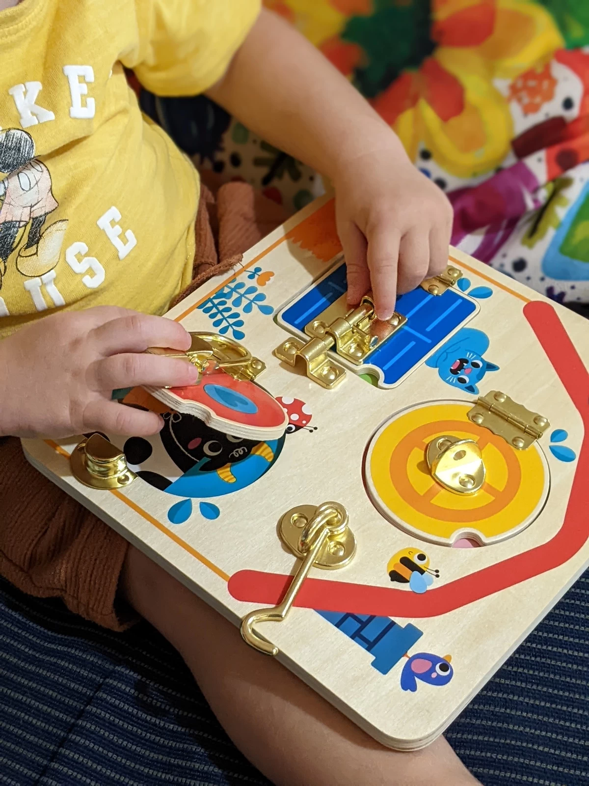 Tooky Toy Latches Activity Board 9 Tooky Toy Latches Activity Board - Image 9