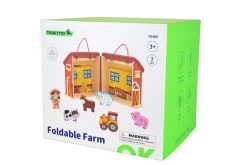 Tooky Toy Farm Playset With Carry Box -KidKraft Store E01 TK489 3