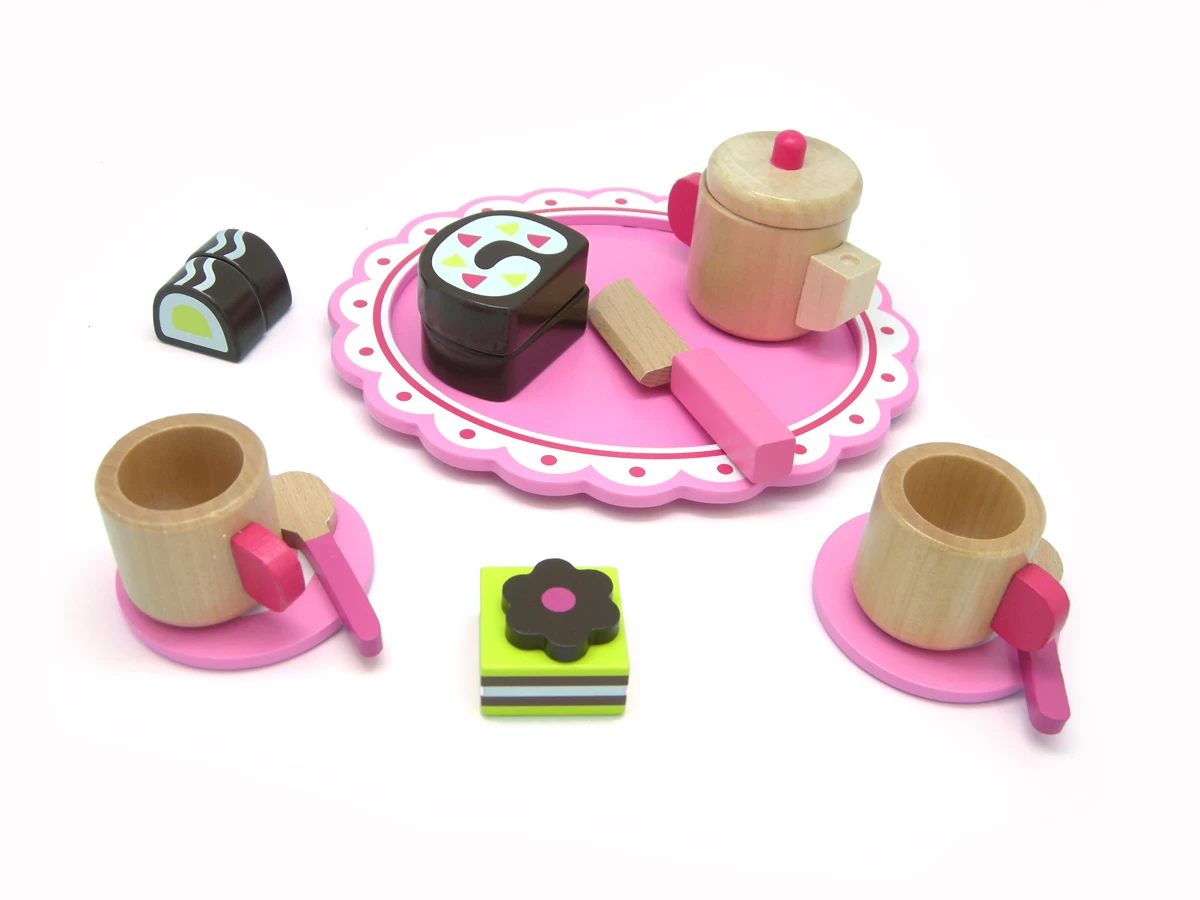 Afternoon Wooden Tea Set 1 Afternoon Wooden Tea Set