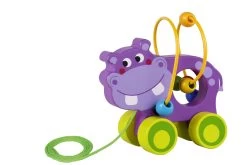 Beads Pull Along-Hippo