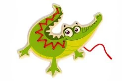 Tooky Toy Lacing Animal - Crocodile