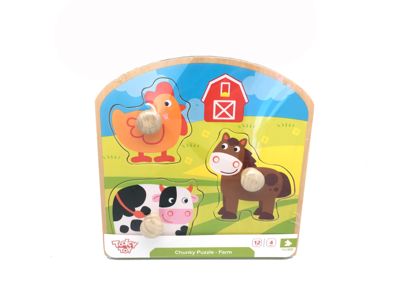 Chunky Knob Puzzle - Farm 2 Chunky Knob Puzzle - Farm - Image 2