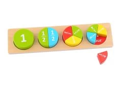 Block Puzzle - Round -KidKraft Store E01 TL132 2